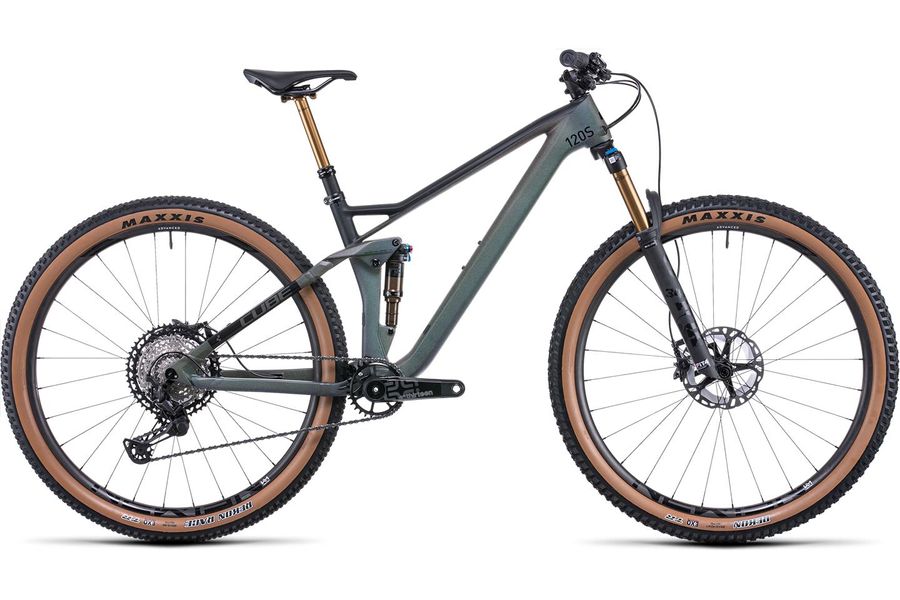 CUBE Stereo 120 HPC SLT 29 flatprizmblack n carbon 2022 RABE