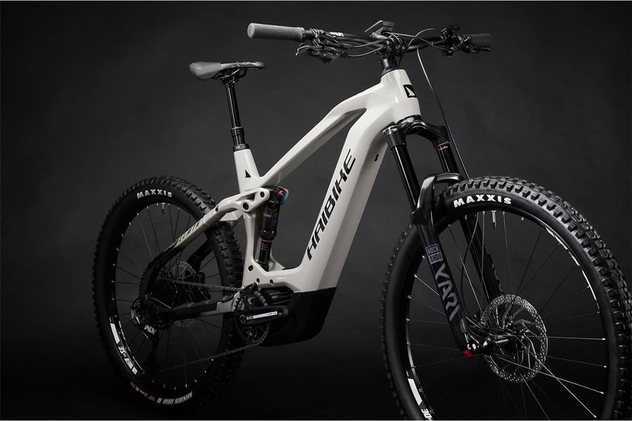 Haibike AllMtn CF 9 Urban Grey Black White