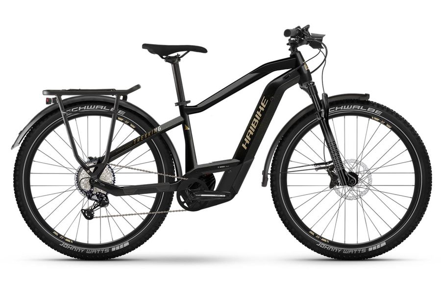 Haibike Trekking 11 Black Metallic Tan Gloss 2022 RABE Bike