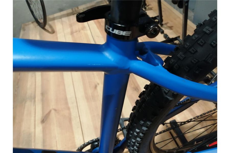 2nd Choice CUBE Reaction Pro blue n red 2020 RABE Bike