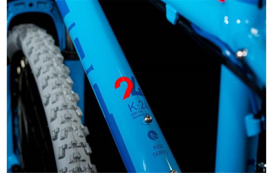 CUBE Kid 240 Disc blue n flashred 2018 RABE Bike