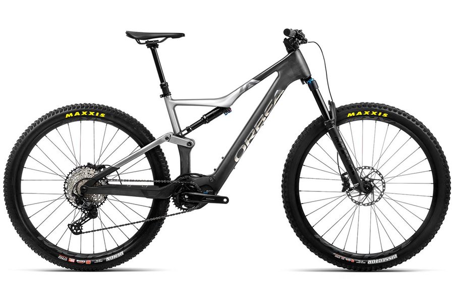 Orbea Rise M20 Carbon Raw Shark Grey