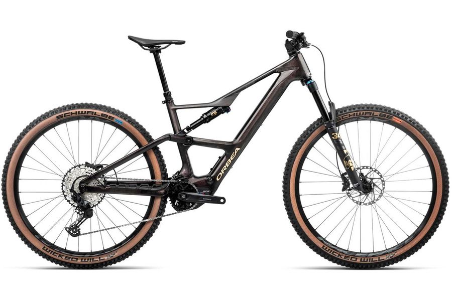 Orbea Rise SL M20 630Wh Cosmic Carbon View Golden Sand