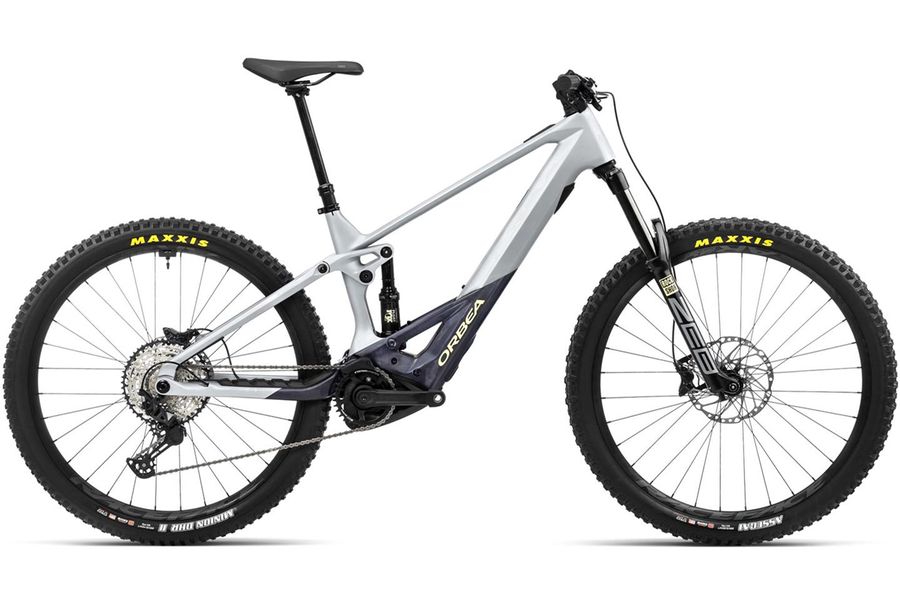 Orbea Wild M20 Halo Silver Tanzanite Carbon View 2024 RABE Bike Online Store