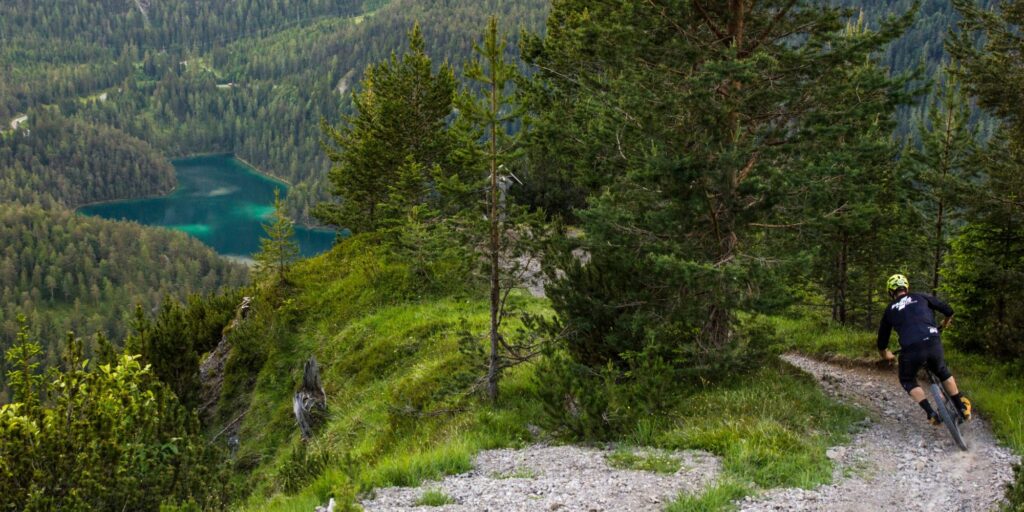 MTB-Spaß auf dem Blindsee-Trail in Lermoos