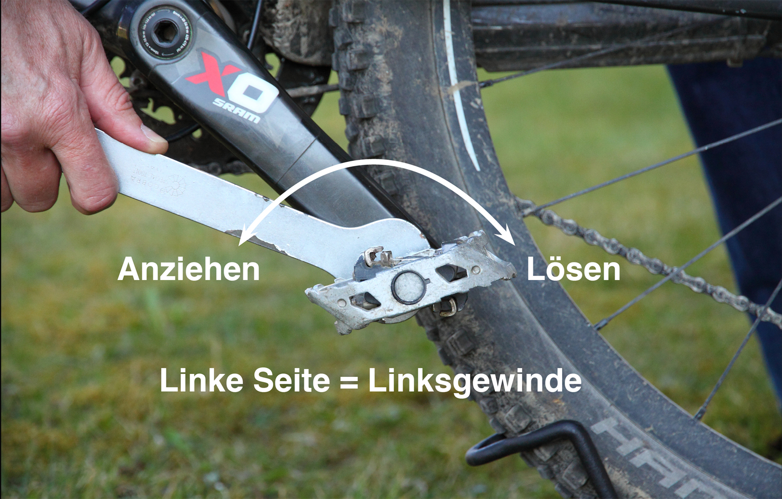 Leichtes Flat Pedal fürs MTB – LINK TI